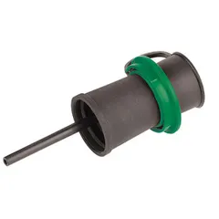 Geyser for wine plastic D=45,H=110mm green, black