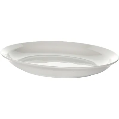 Блюдо «Акапулько» овальное фарфор ,H=4,L=36,B=28см белый, изображение 2
