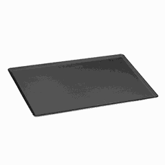 Baking tray “Exal” aluminum ,H=10,L=530,B=325mm metallic,black