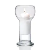 Подсвечник «Лучилла» стекло D=80/40,H=164мм прозр.