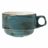 Чашка кофейная «Крафт Блю» фарфор 100мл D=65,H=50,L=85мм синий