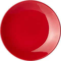 Тарелка «Фиренза Ред Контур» фарфор D=255,H=28мм красный,белый