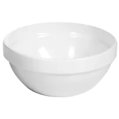 Salad bowl plastic D=23,H=10cm white