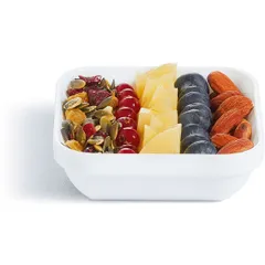 Салатник «Ресторан» стекло 175мл ,H=35,L=110,B=110мм белый, изображение 3