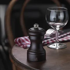 Мельница для перца «Бистро» металлический механизм бук D=5,H=10см шоколад., изображение 2