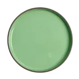 Тарелка «Блисс» с бортом фарфор D=231,H=21мм мятный