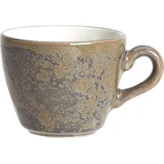 Coffee cup “Revolution Granite”  porcelain  85 ml  D=7 cm  gray, brown.