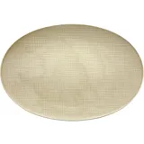 Блюдо овальное фарфор ,L=42см кремов.