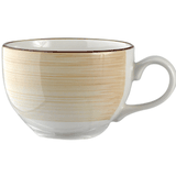 Чашка чайная «Чино» фарфор 340мл D=10,H=7см белый,бежев.
