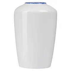 Ваза для цветов «Блю дэппл» фарфор D=70,H=97,B=61мм белый,синий