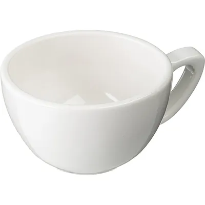 Чашка кофейная «Пур-Амор» фарфор 300мл D=110/60,H=65,L=140мм белый, изображение 2