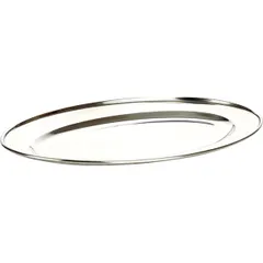 Блюдо сервировочное «Эко Лайн» для мяса сталь нерж. ,L=35,B=22см серебрист., изображение 2