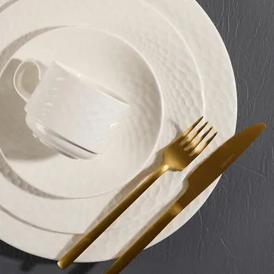 Блюдце «Морелла» фарфор D=15,2см белый, изображение 5