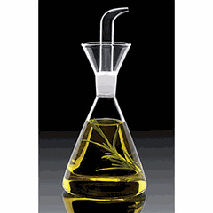 Oil bottle glass 250ml D=65,H=185mm