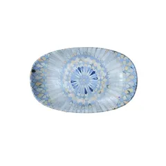 Блюдо сервировочное «Мозаик» овальное фарфор ,L=29,B=17см разноцветн.