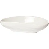 Блюдо для комплимента «Миниатюра» капля фарфор 20мл ,H=2,L=9,B=5см белый