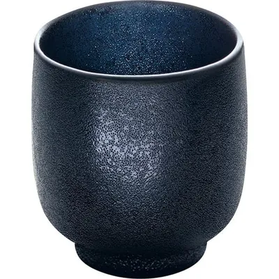 Чашка кофейная «Нара» керамика 100мл черный,тем.син., Цвет: Черный