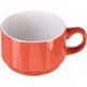Чашка чайная «Карнавал» фарфор 225мл D=8,H=6,L=11см кораллов., Цвет: Коралловый