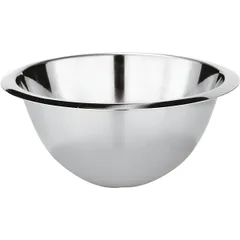 Salad bowl-hemisphere  steel  10.5 l  D=36, H=18.5 cm  metal.