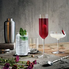 Хайбол (стакан) «Джаз» хр.стекло 450мл D=72,H=133мм прозр., изображение 2