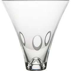 Funnel for decanters “Diva”  chrome glass  D=10.3, H=10.5cm