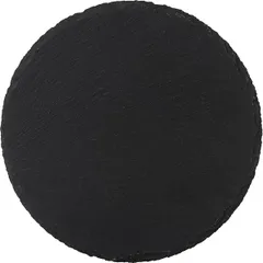 Блюдо для подачи сланец натур. D=220,H=7мм черный