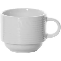 Чашка кофейная «Карат» фарфор 90мл D=6,H=5,L=8см белый