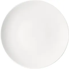 Plate “Options” small  porcelain  D=28cm  white