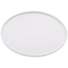 Plate “Diana” small  porcelain  D=28cm  white