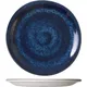 Тарелка «Везувиус Ляпис» мелкая фарфор D=20,2см синий, Цвет: Синий, Диаметр (мм): 202