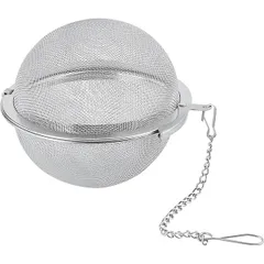 Tea sieve “Ball”  stainless steel  D=50, L=35mm  silver.