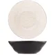 Тарелка глубокая «День и ночь» керамика D=190,H=65мм белый,черный