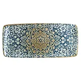 Блюдо сервировочное «Альхамбра» прямоугольное фарфор ,L=34,B=16см белый,синий