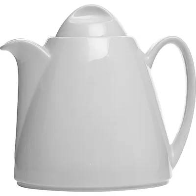 Чайник заварочный «Лив» фарфор 350мл D=7см белый, Объем по данным поставщика (мл): 350
