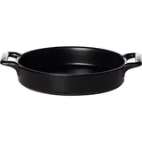 Форма для запекания порционная керамика 250мл ,H=30,L=145,B=130мм черный