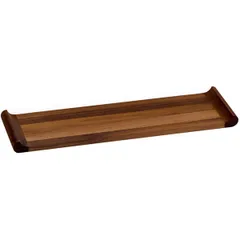 Serving board walnut ,H=3,L=56,B=15cm wood theme