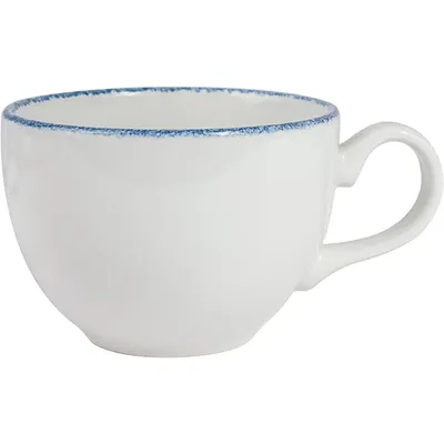 Чашка чайная «Блю Дэппл» фарфор 455мл D=120,H=85мм белый,синий, Объем по данным поставщика (мл): 455