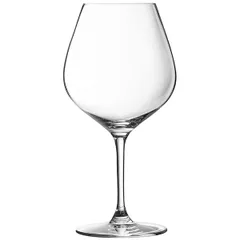 Wine glass “Cabernet Abondant”  chrome glass  0.7 l  D=11, H=22 cm  clear.