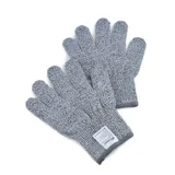 Перчатки защитные[2шт] синтетика,хлопок ,L=22,B=13см серый