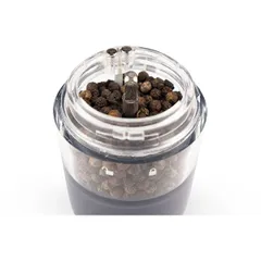 Мельница для перца «Аляска» электрическая (батарейки) поликарбонат,акрил D=5,H=17см черный, изображение 2