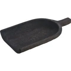 Блюдо с ручкой 10 см дуб ,H=5,L=32,B=23см