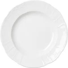 Блюдо «Бернадотт» круглое глубокое фарфор D=32см белый