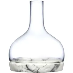 Decanter christmas glass 1.25l D=19.3,H=12.2cm clear.