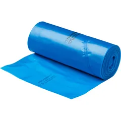 Disposable pastry bag 80 microns [100 pcs]  polyethylene , L=40cm  blue.