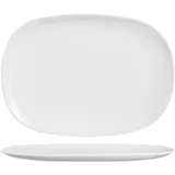 Блюдо «Интэнсити» прямоугольное зеникс ,H=20,L=342,B=241мм белый