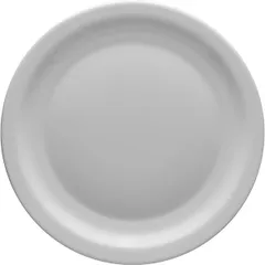 Блюдо «Перформа» круглое стекло D=26,H=2см белый