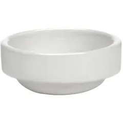 Sauce boat “Pass-partout”  porcelain  50 ml  D=60, H=25 mm  white, matte