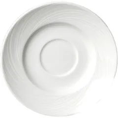 Saucer “Spyro” porcelain D=115,H=17mm white