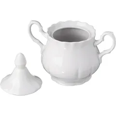 Сахарница «Романc» фарфор 0,55л белый, изображение 2