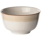 Сахарница «Чино» фарфор 228мл D=100,H=55мм белый,бежев.